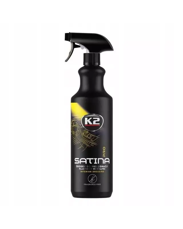 K2 SATINA PRO dressing kokpit mat BEZZAPACHOWY 1L - Najlepsza cena