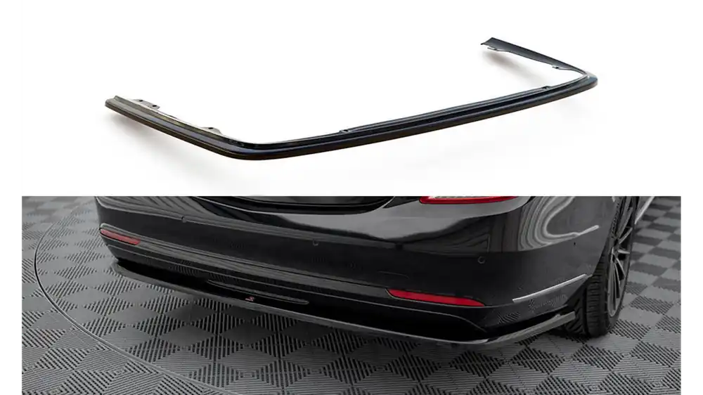 Bardzo popularny produkt - Splitter Mercedes-Benz S W222 Tył Środkowy v.1