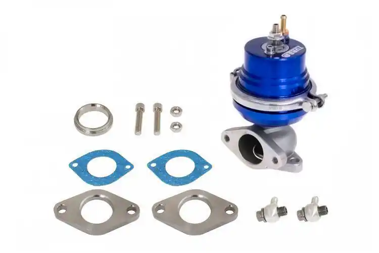 Zostało tylko kilka sztuk - Wastegate zewnętrzny TurboWorks 38mm 0.5-1.0 Bar Niebieski
