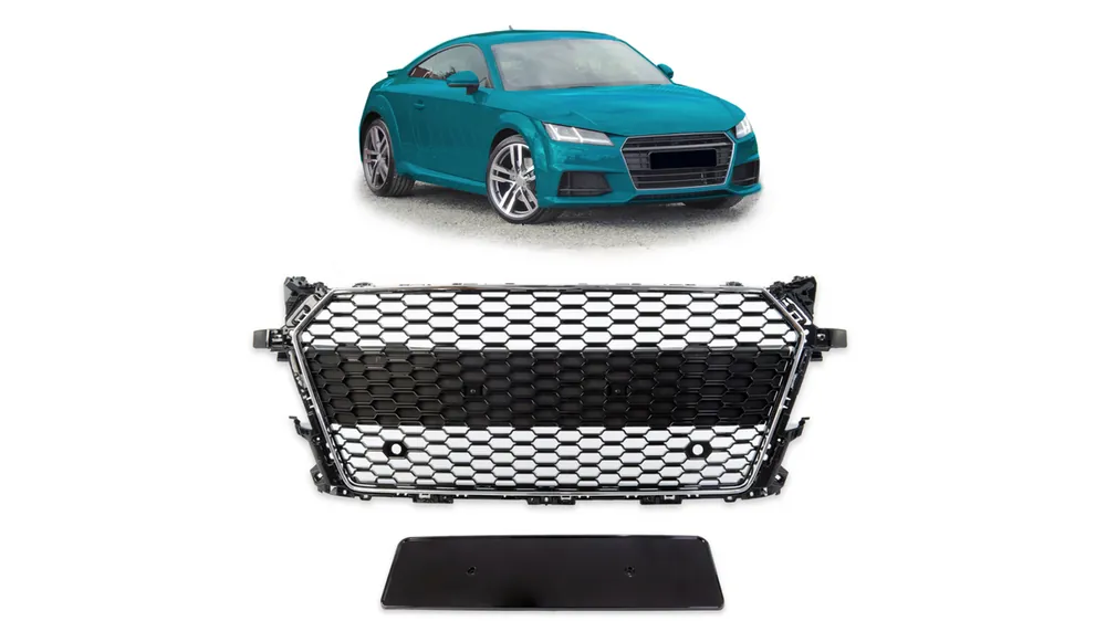 Bardzo popularny produkt - Grill Audi TT 8S Chrome & Black