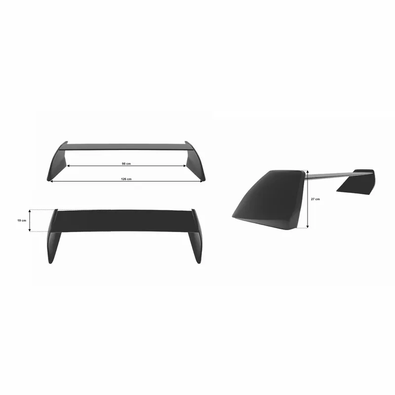 Darmowy zwrot | Bodykit Mitsubishi Lancer 7 8 9 Spoiler EVO Look Royal