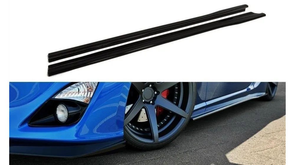 Zostało tylko kilka sztuk - Dokładka Toyota GT86 Progi Gloss Black