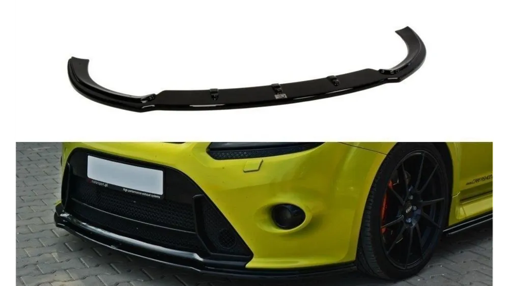 Jeszcze taniej - Splitter Ford Focus II RS przód v.2 Gloss Black