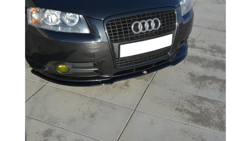 Oszczędź teraz | Splitter Audi A3 8P S-Line przód Gloss Black
